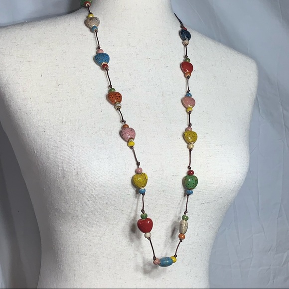 🎉HP 🎉 🦋 3/$24 Beaded Southwestern necklace, NWOT - Picture 6 of 7